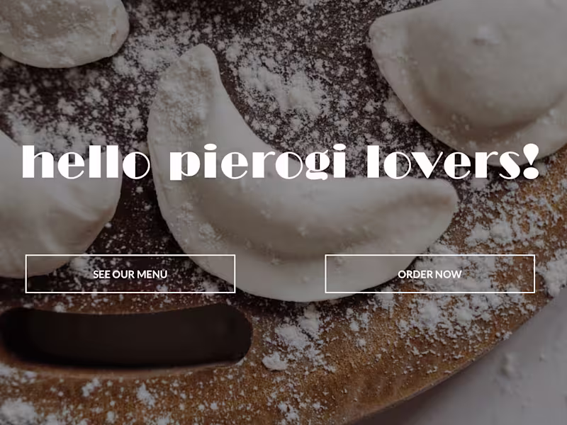 Cover image for Pierogi Café