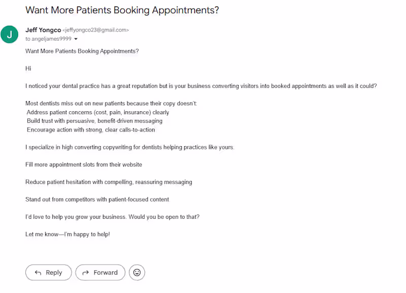 Cover image for Pitching to dentists