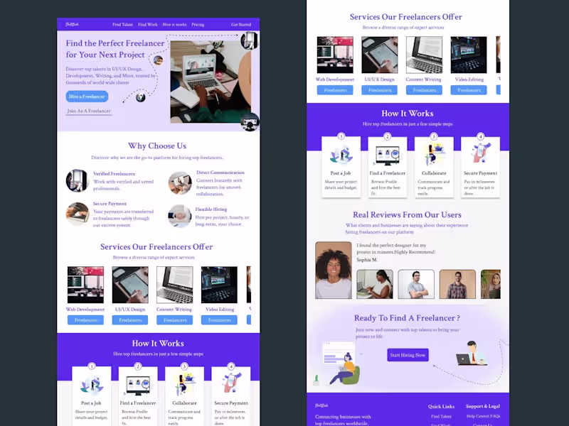 Cover image for Conversion-Driven Website Design | Sleek, Modern & User-Focused