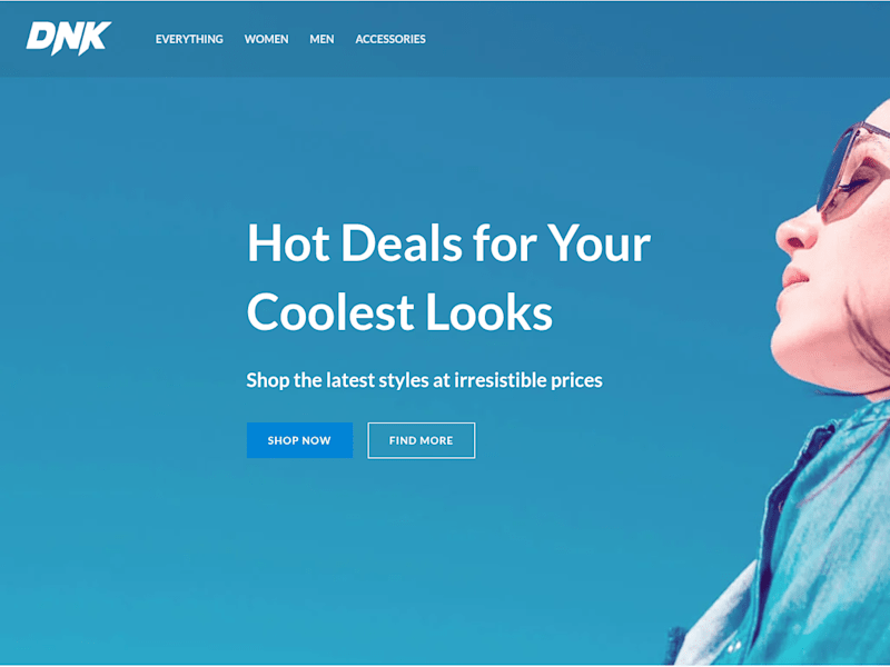 Cover image for DNK | E-commerce Clothing Brand