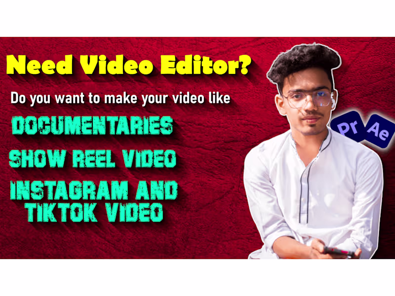 Cover image for Documentary Video Creation For Social Media