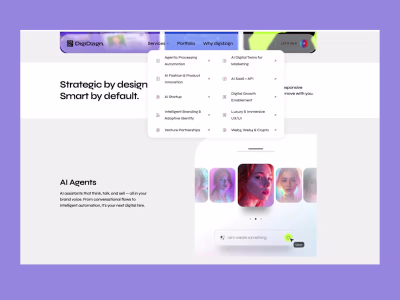 Cover image for Digidzign – AI-Powered Digital Ecosystems & Company Platform