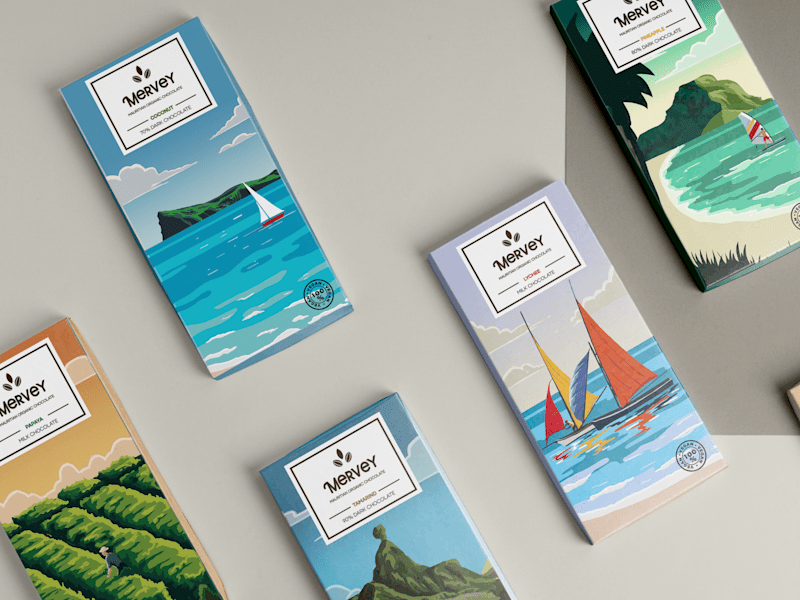 Cover image for Mervey - Chocolate Packaging