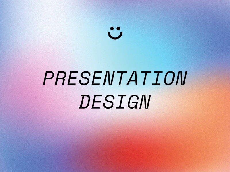 Cover image for Presentation Design