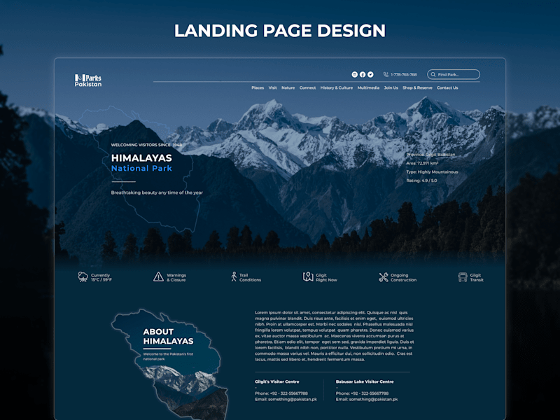 Cover image for ParkView Website Design