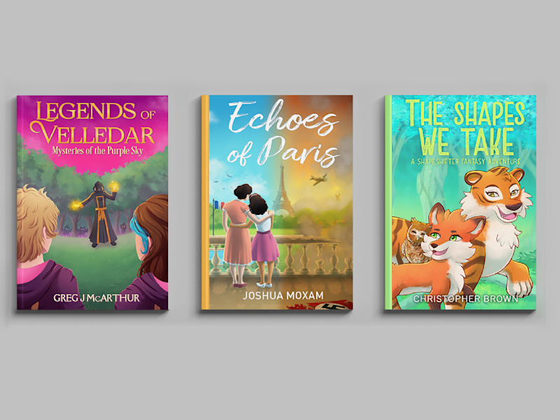 Cover image for I will paint children´s, romance and young adult book covers!