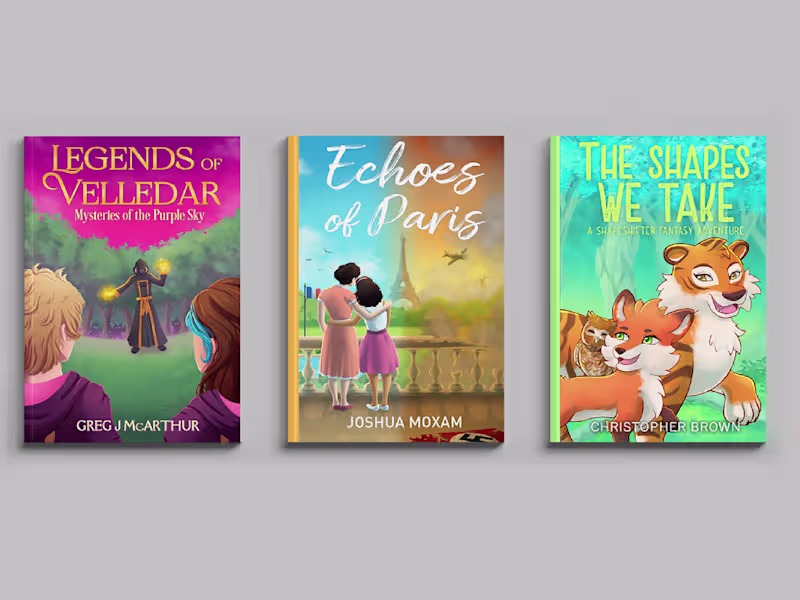 Cover image for I will paint children´s, romance and young adult book covers!