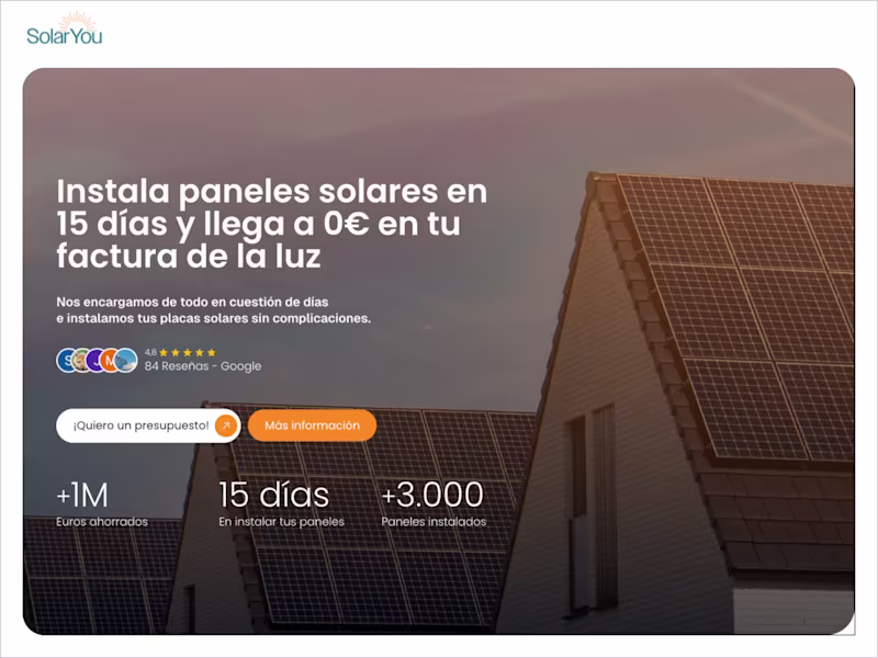 Cover image for SolarYou — Solar System Platform for Spain