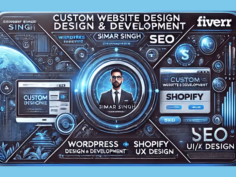 Cover image for Custom Website Development | WordPress & E-commerce Solutions