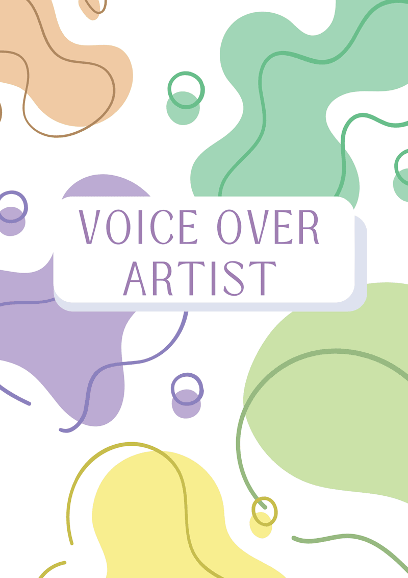 Cover image for Voice Over Artist