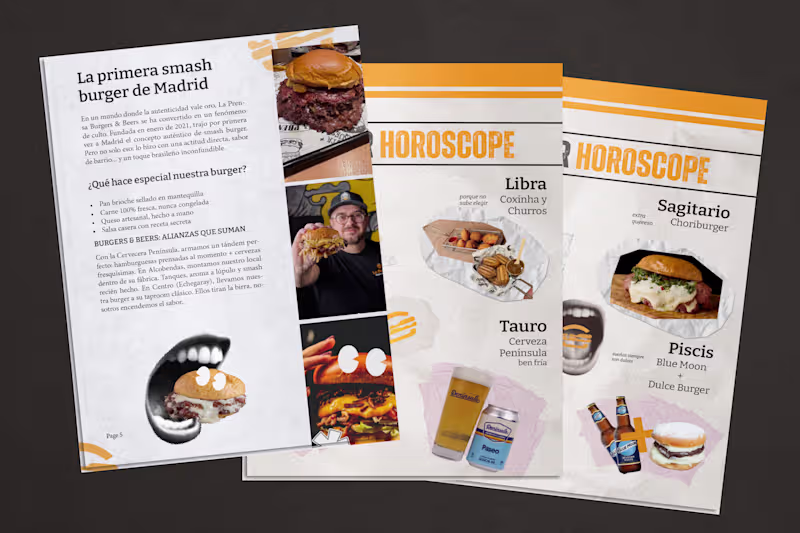 Cover image for La Prensa Burger & Beers - Magazine