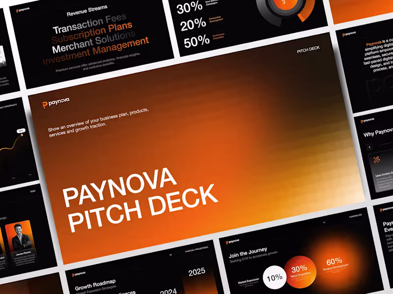Cover image for Pitch Deck -  Paynova