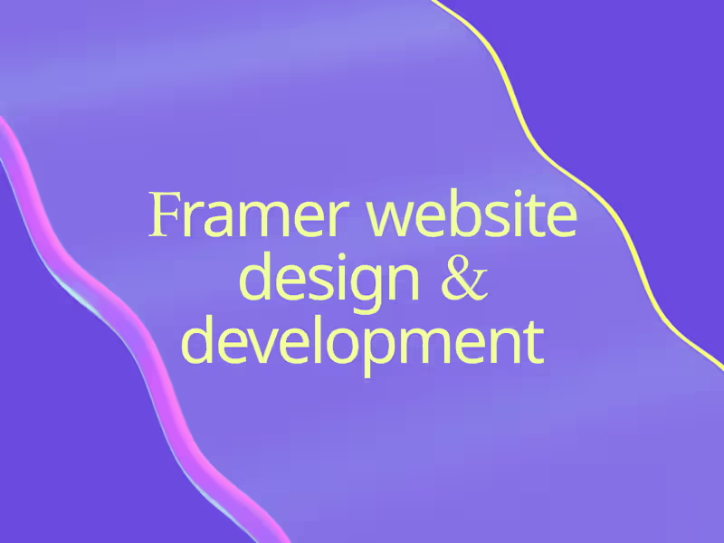 Cover image for Creating a responsive website with Framer