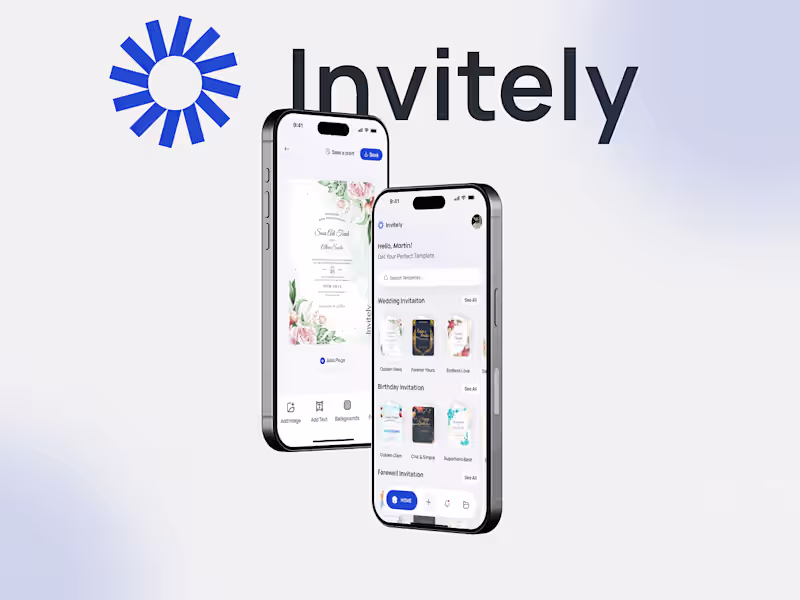 Cover image for Invitaiton Template Maker App