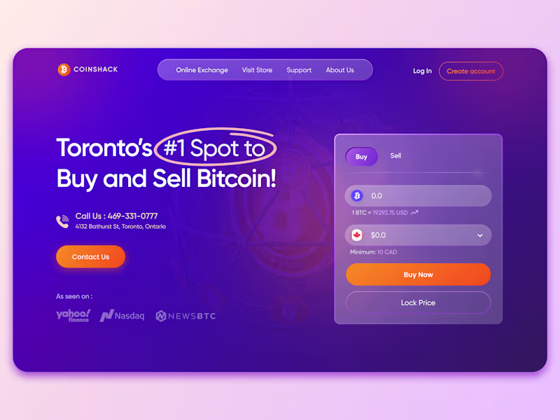 Cover image for Designed a modern and conversion-focused landing page for a ...