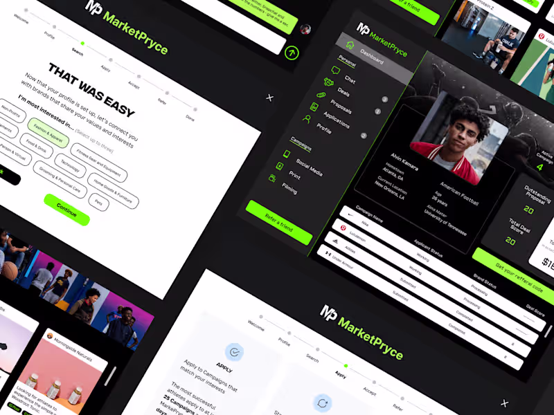 Cover image for SaaS Marketing UGC Platform Design