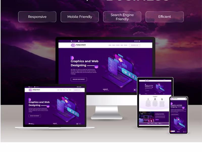 Cover image for Modern Website Design & Build