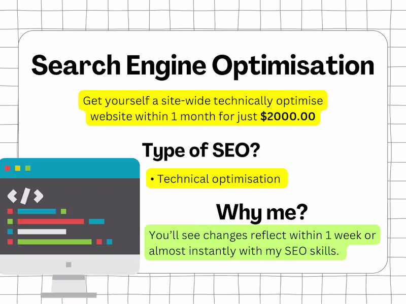 Cover image for Technical SEO Optimisation
