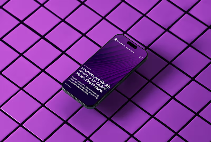 Cover image for Purple Wealth Advisory - High-Conversion Website