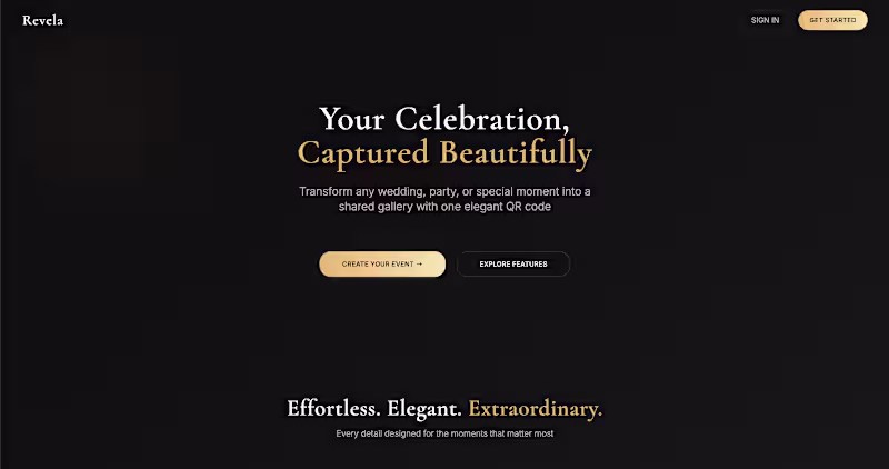 Cover image for Revela – Premium Event Companion App