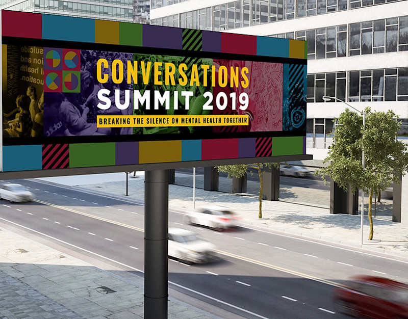 Cover image for Hope For The Day's CONVERSATIONS SUMMIT :: Behance