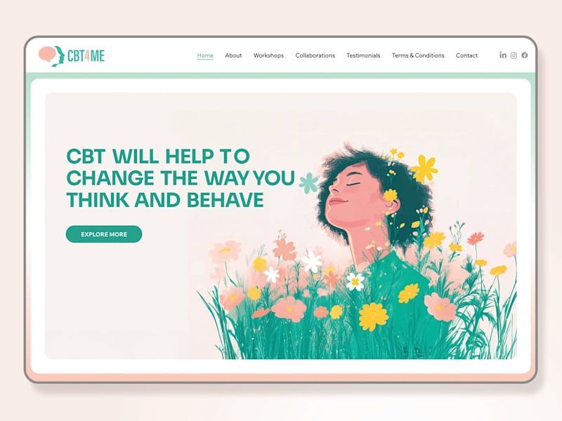 Cover image for Website for CBT Therapy Centre, London