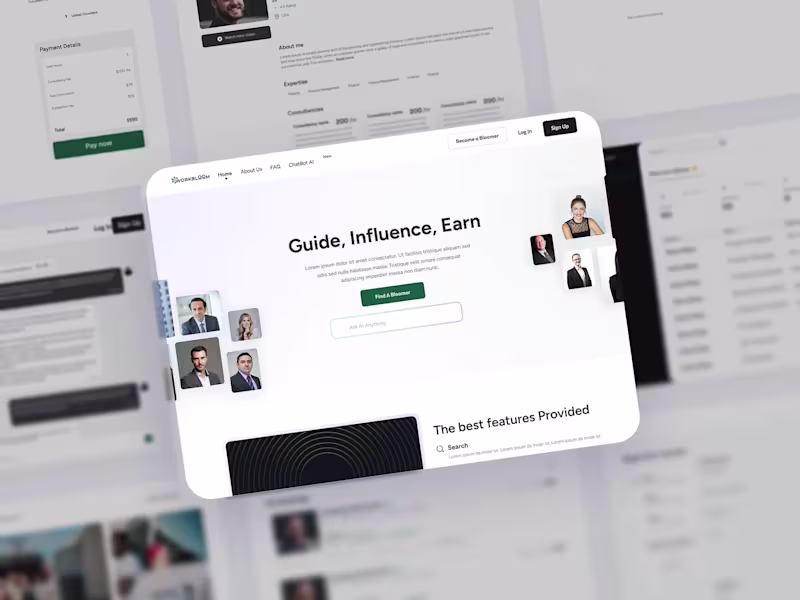 Cover image for Development of Workbloom.io (AI Consultancy Platform)