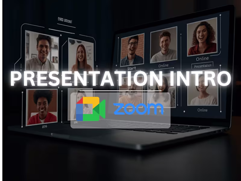 Cover image for Kickstart Engagement in Online Presentations with Intro Videos!