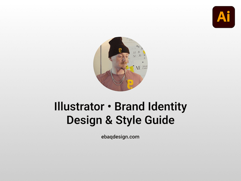 Cover image for Adobe Illustrator • Brand Design & Guidelines