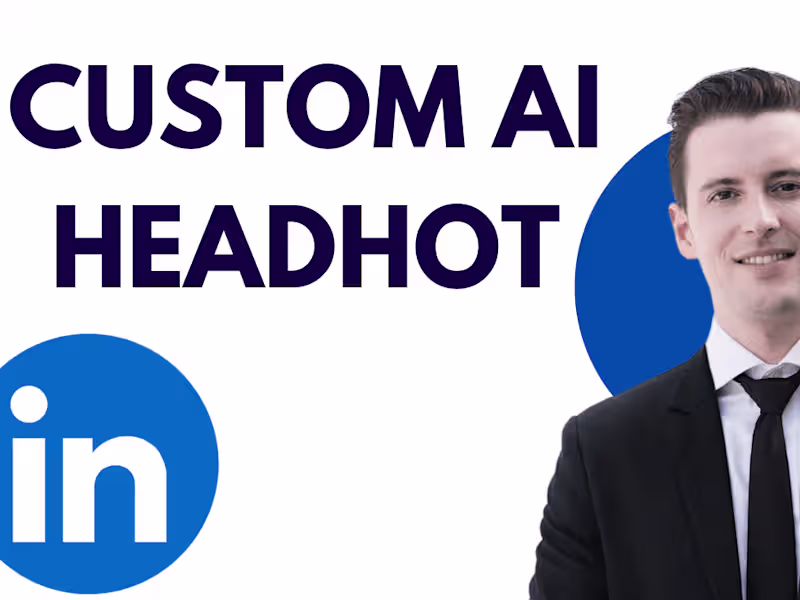 Cover image for Ai custom linkedin headshot