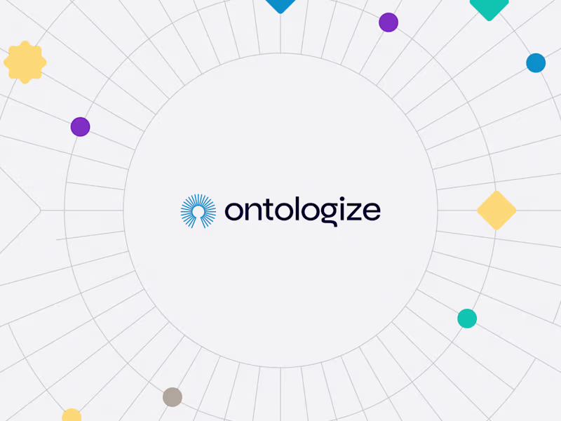 Cover image for Ontologize branding and website design