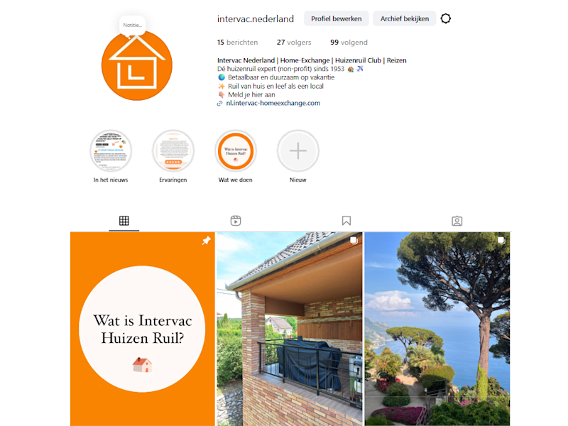 Cover image for Intervac Nederland | Home-Exchange | Huizenruil Club | Reizen (…