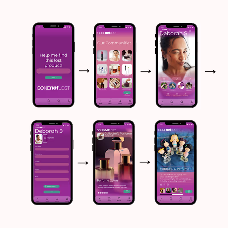 Cover image for Gone Not Lost Case Study