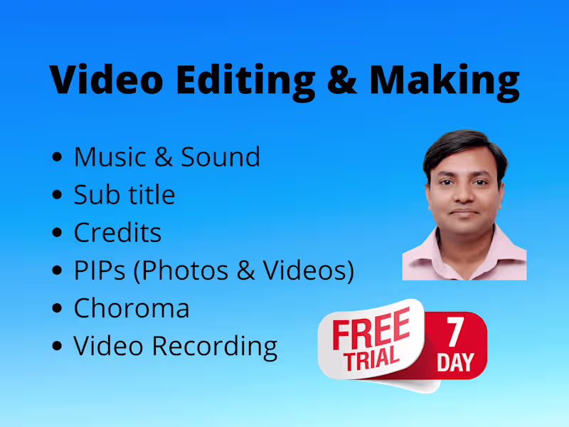 Cover image for Video Editing & Production