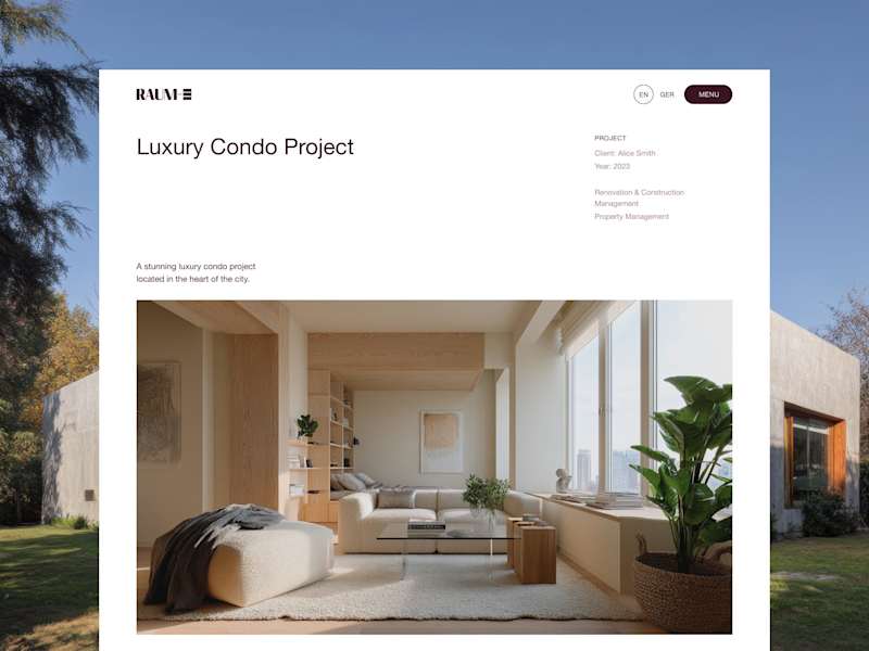 Cover image for Raum-3 Website