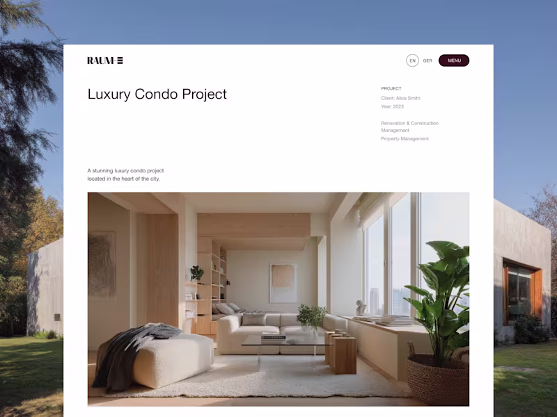 Cover image for Raum-3 Website