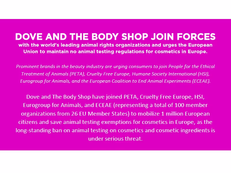 Cover image for The Body Shop PR Campaign Against Animal Testing- Content