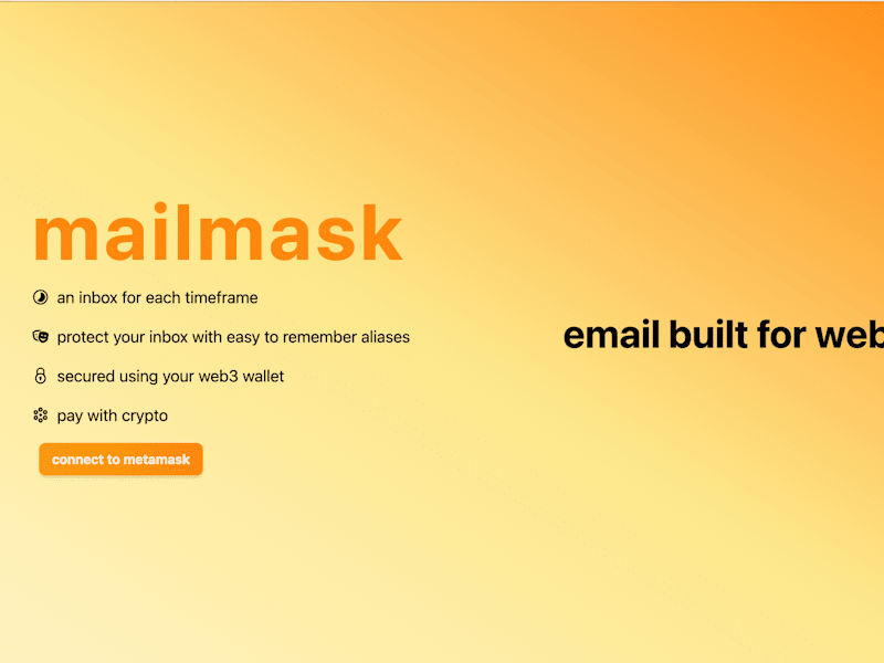 Cover image for mailmask