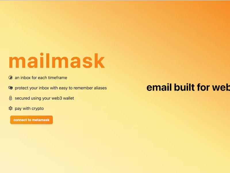 Cover image for mailmask
