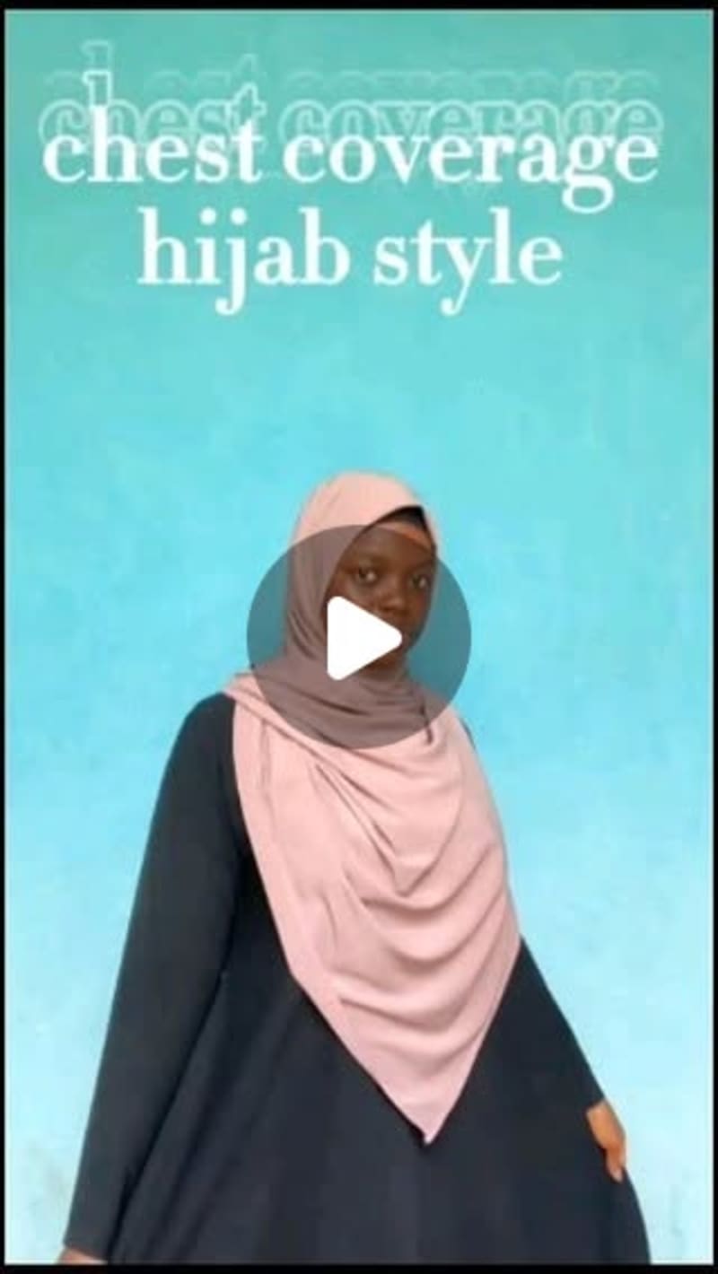 Cover image for Abubakar fridaos on Instagram: “Hijab tutorial Chest coverage h…