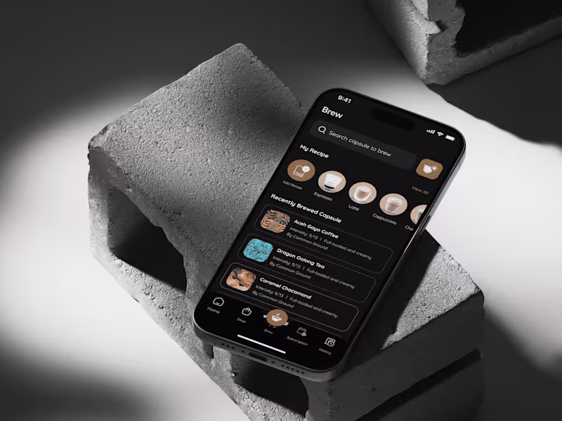 Cover image for Projects - NOD SMART DRINK MAKER APP