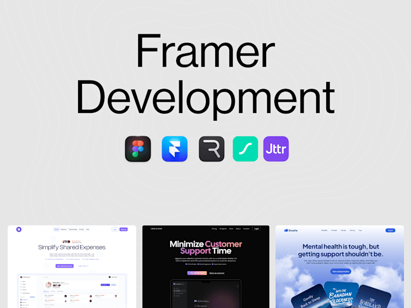 Cover image for Framer Development