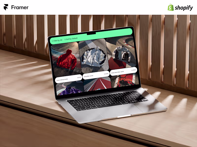 Cover image for Safar - Framer E-commerce Template Development