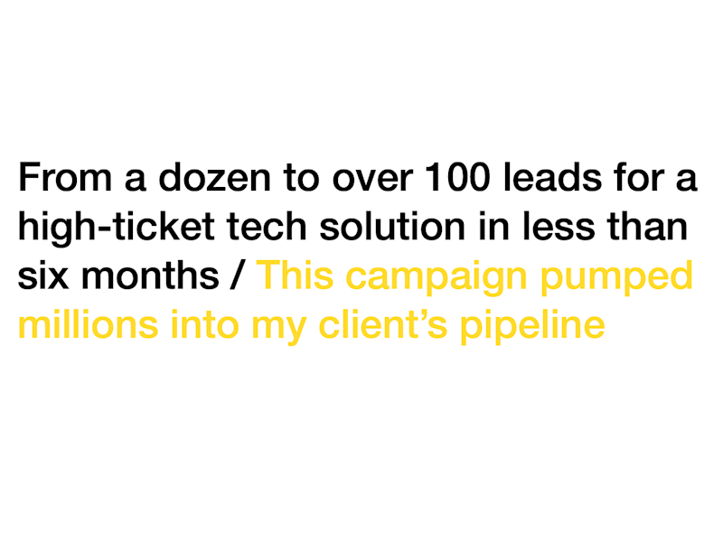 Cover image for Optimized targeting results in 900%+ increase in leads