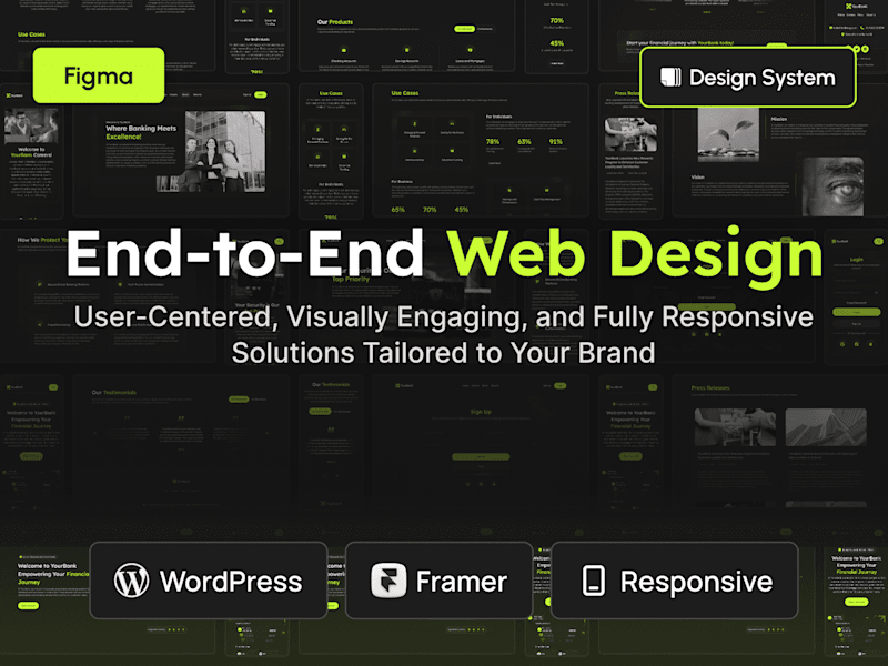 Cover image for Web Design & WordPress/Framer Development