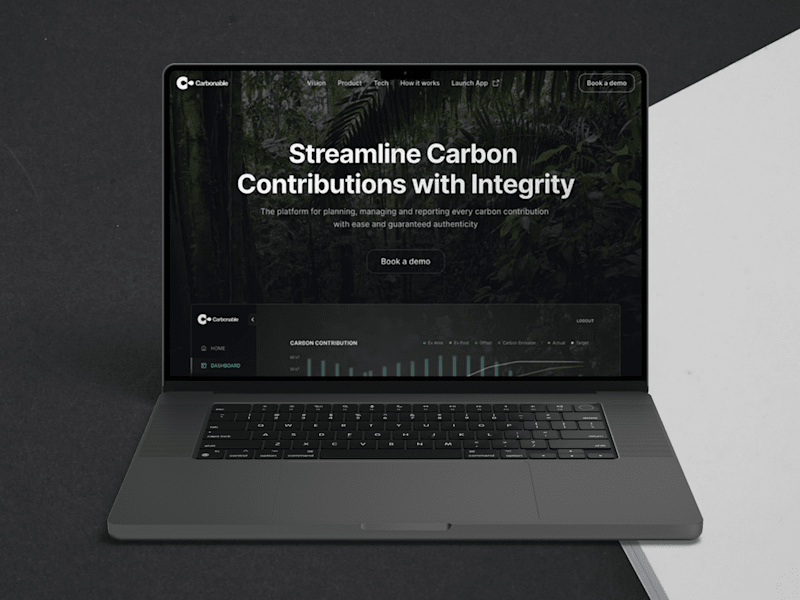Cover image for Carbonable Framer Website Design & Development