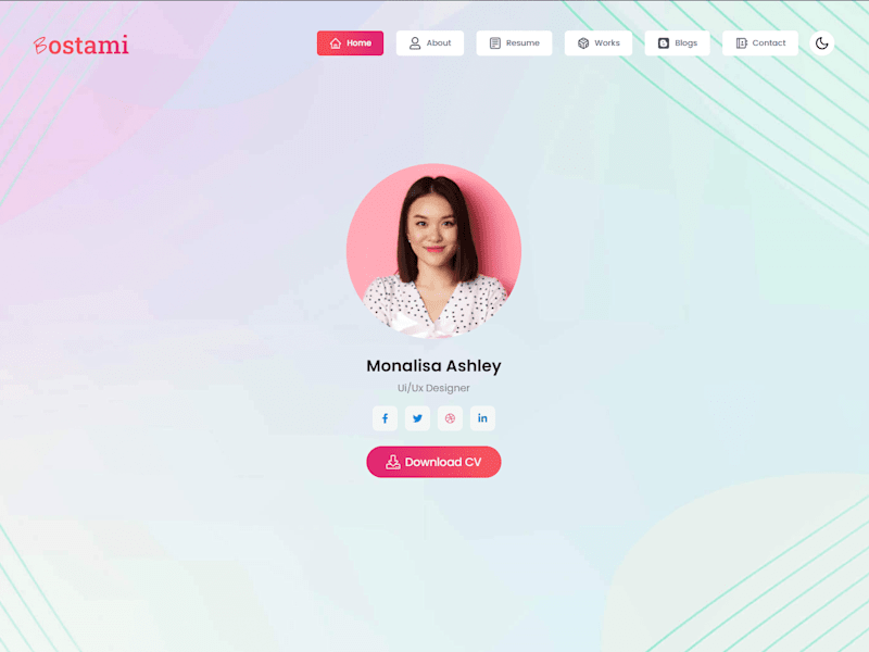 Cover image for Simple Portfolio React