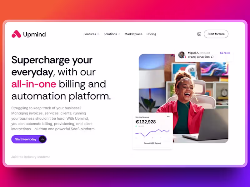 Cover image for Upmind