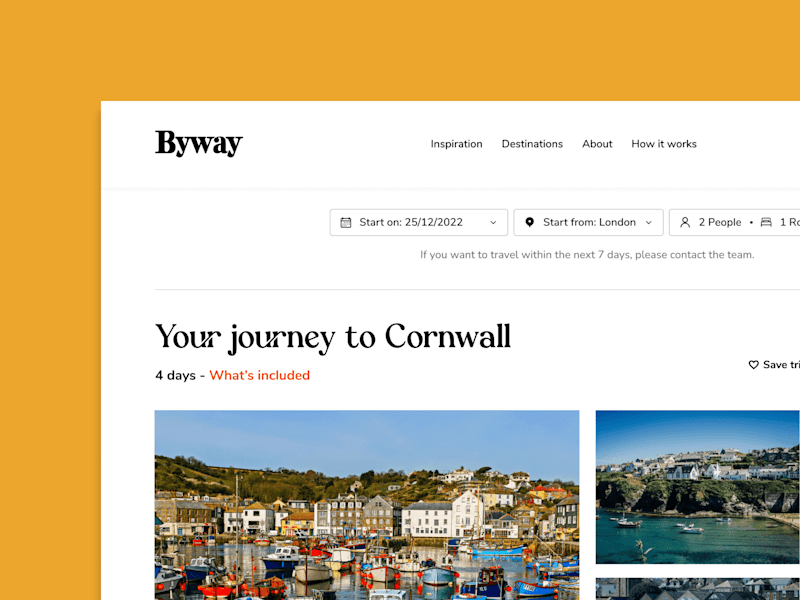 Cover image for Byway Trip Page Usability Fix