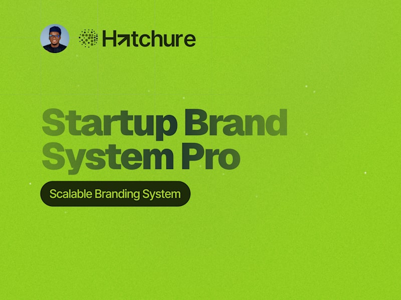 Cover image for Startup Brand System Pro